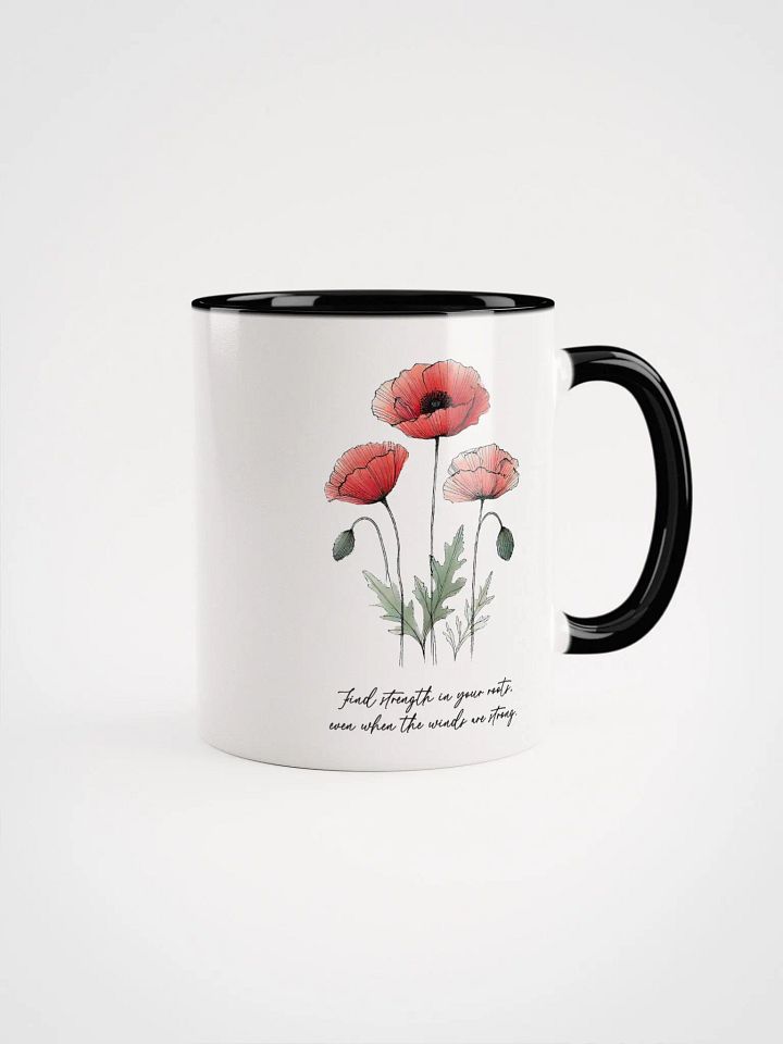 Poppy Inspiration Glossy Accent Mug product image (2)