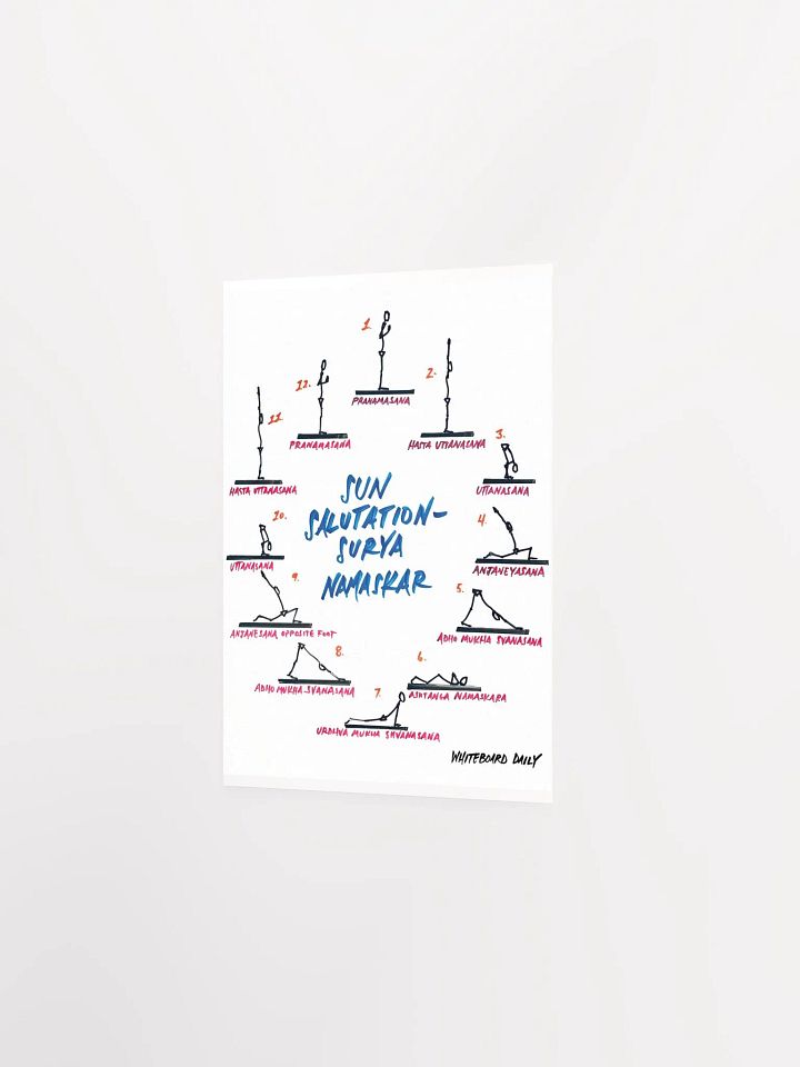 Sun Salutation Poster product image (10)