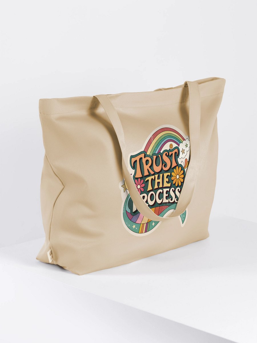 Groovy Trust The Process Tote product image (7)
