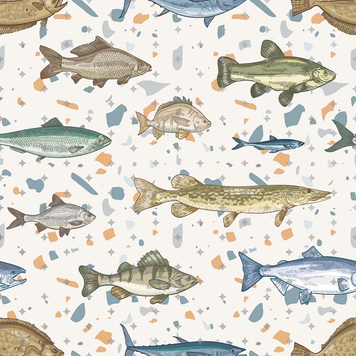Fishdom Seamless Pattern product image (1)