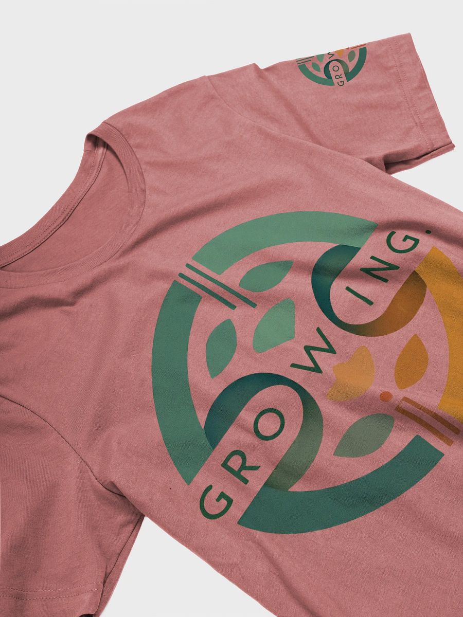 Geometric Growth Logo T-Shirt product image (30)
