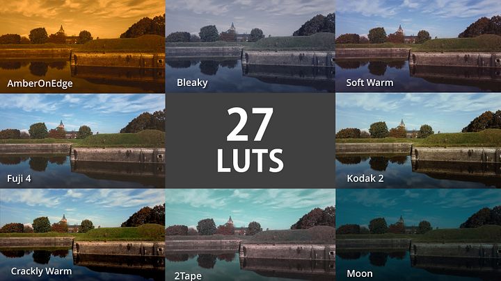 27 LUTS for Davinci Resolve, Adobe Premiere, Final Cut Pro etc... product image (1)