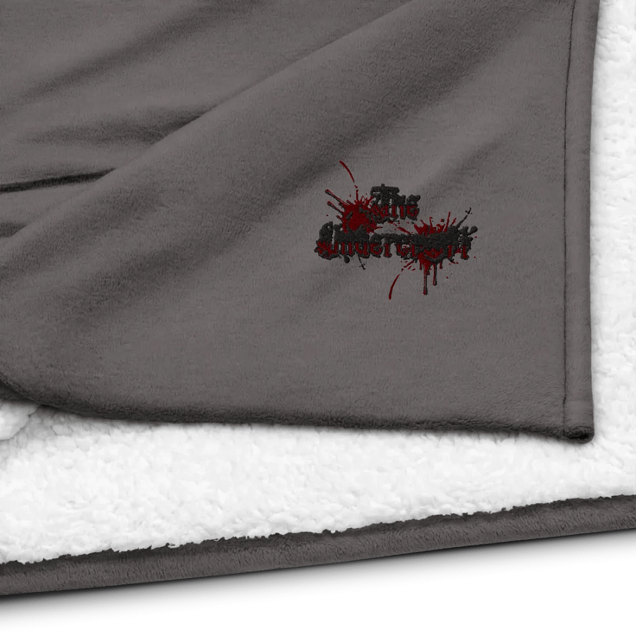 Chaos and Comfort Embroidered Blanket product image (4)