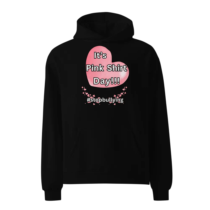 Pink Heart Stop Bullying Hoodie product image (1)
