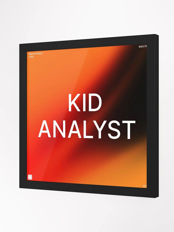 Kid Analyst Orange [Framed] product image (6)