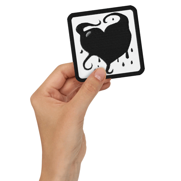 Filth Heart Embroidered Patch product image (2)