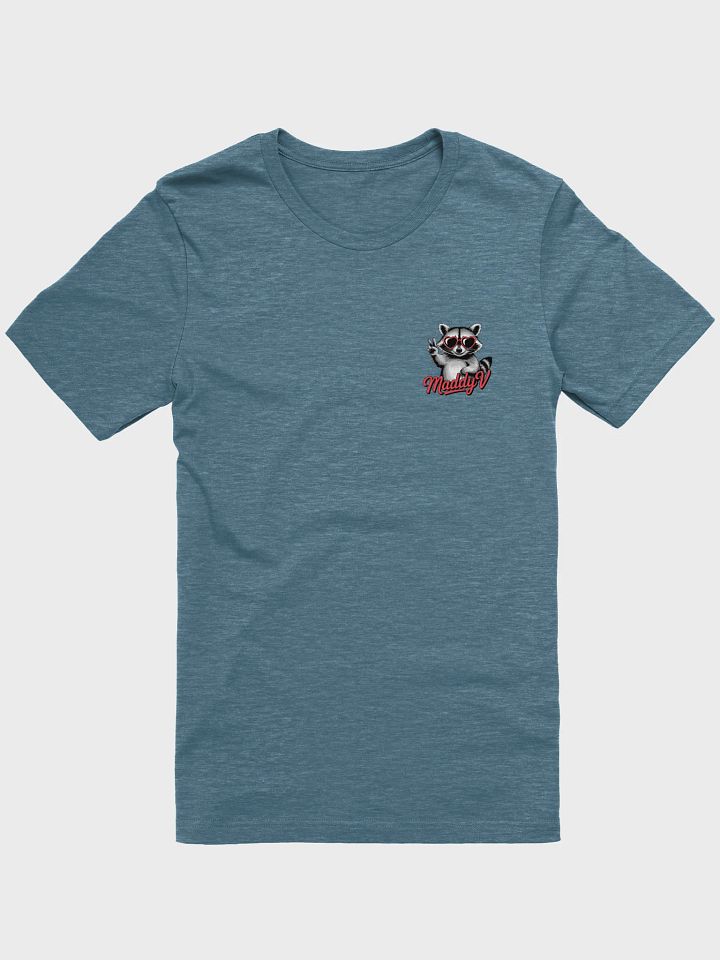 Maddy V Peaceful Raccoon Heart Sunglasses Tee product image (17)