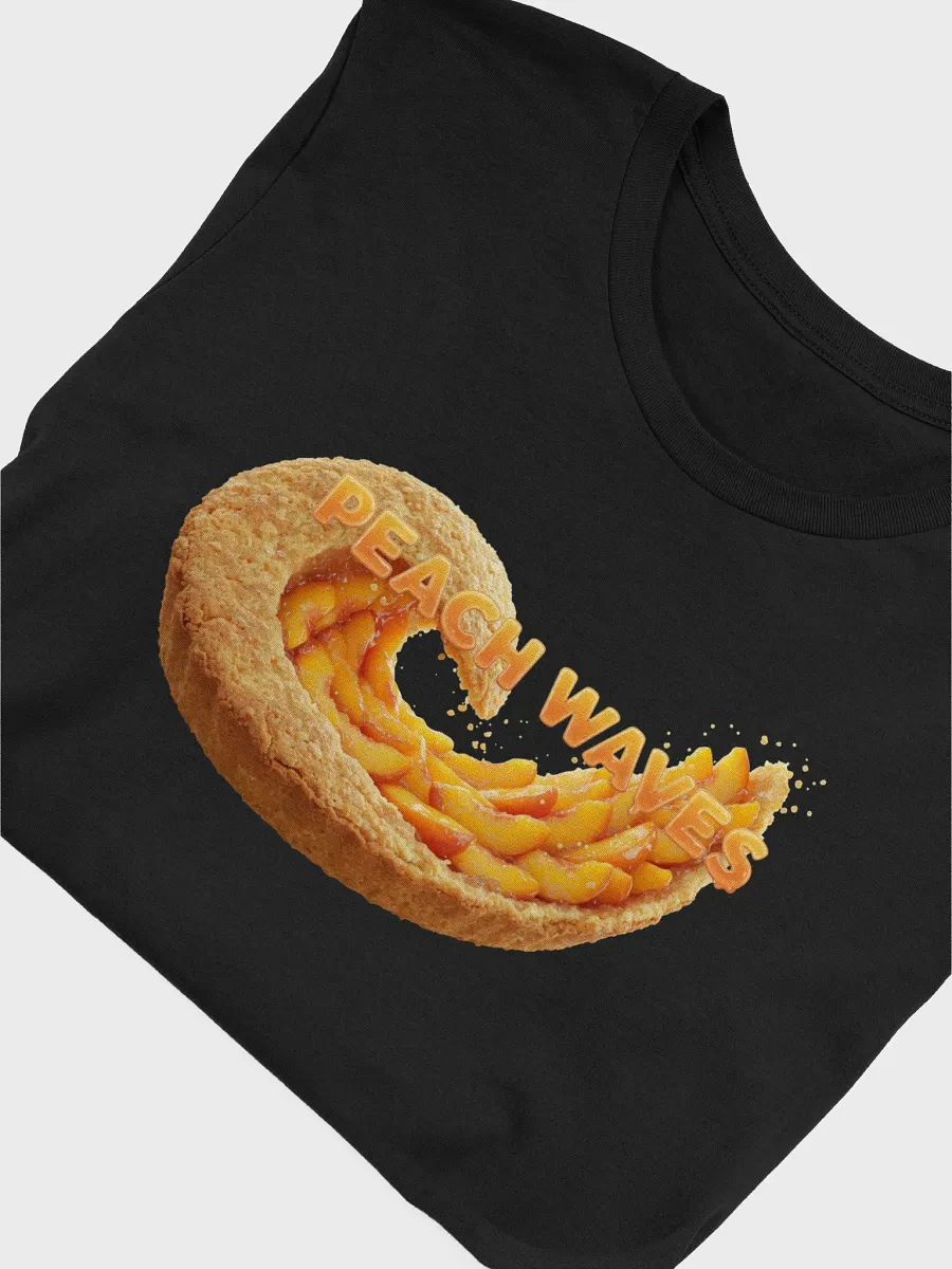 Gradient Peach Wave Logo T-Shirt product image (48)