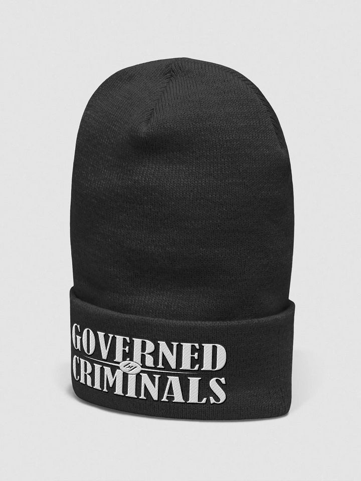 Governed By Criminals - Yupoong Cuffed Beanie product image (2)