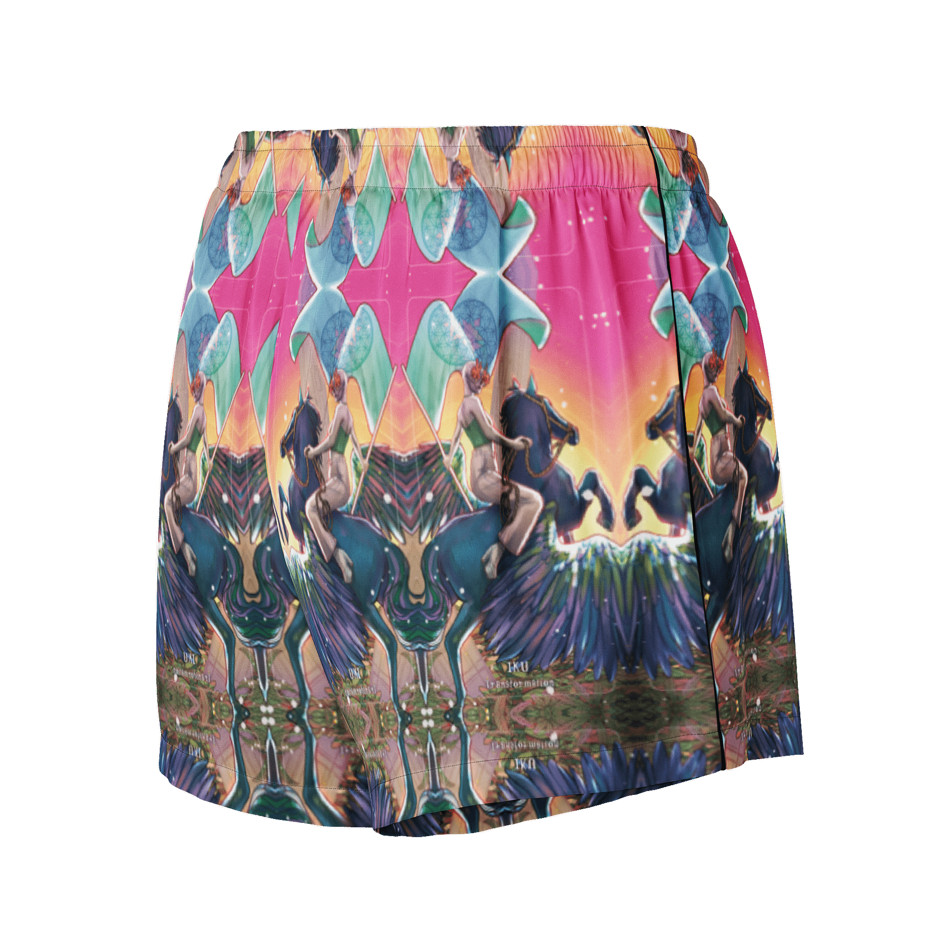 Iku Sleep Shorts – Oracle Pajama Bottoms product image (2)