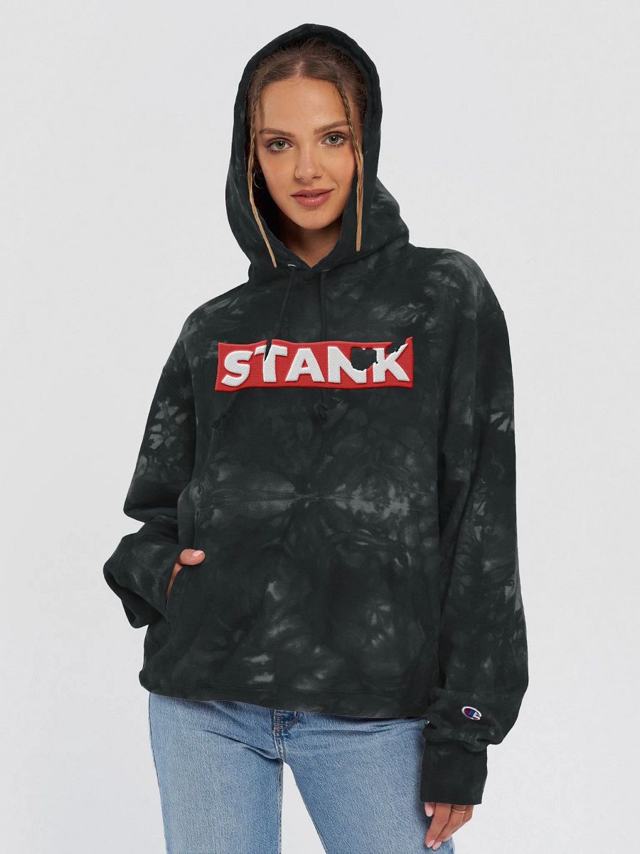 STANK [RED LABEL] Champion Tie-Dye Hoodie product image (5)