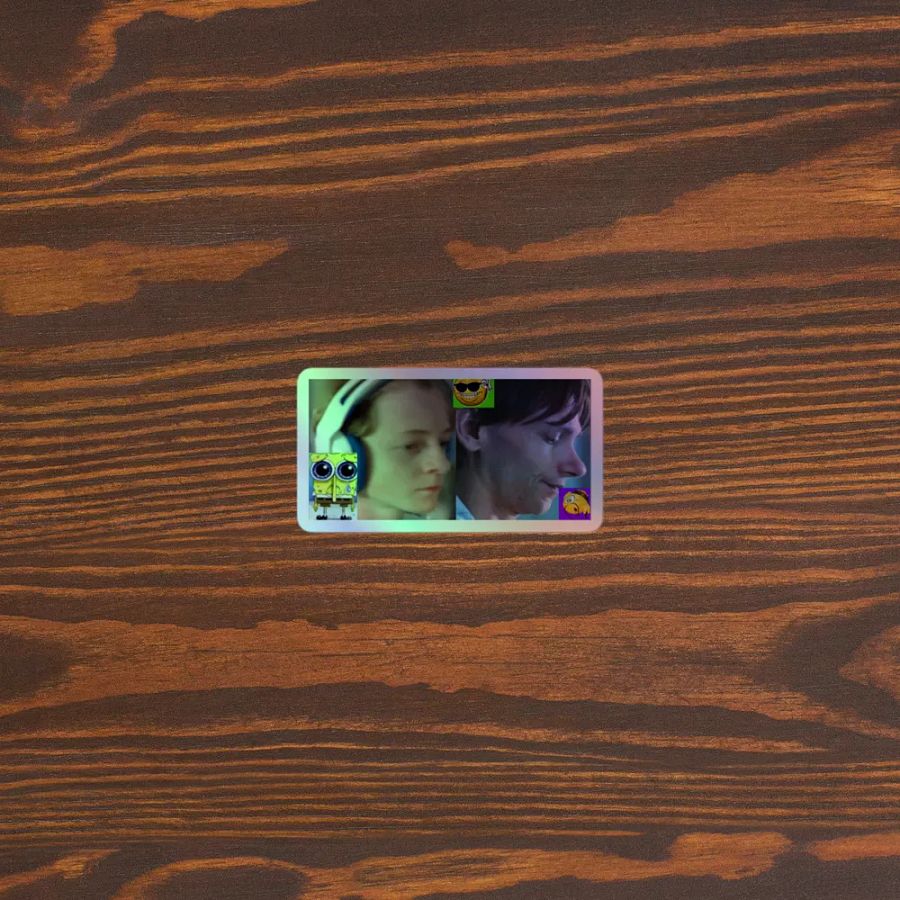 cool holo sticker product image (3)