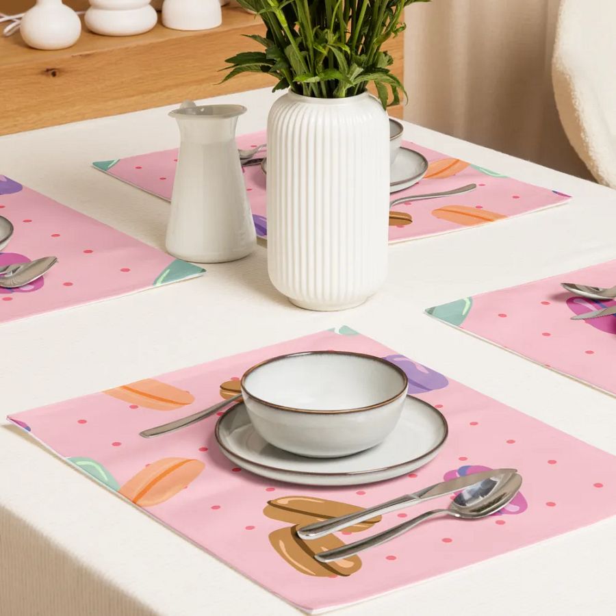 Colorful Macaron Melody Placemat Set product image (11)
