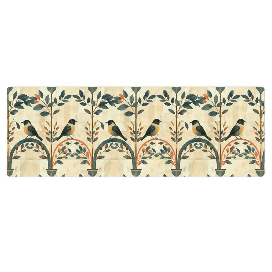 Cute Birds Yoga Mat by Treasure Pie product image (2)