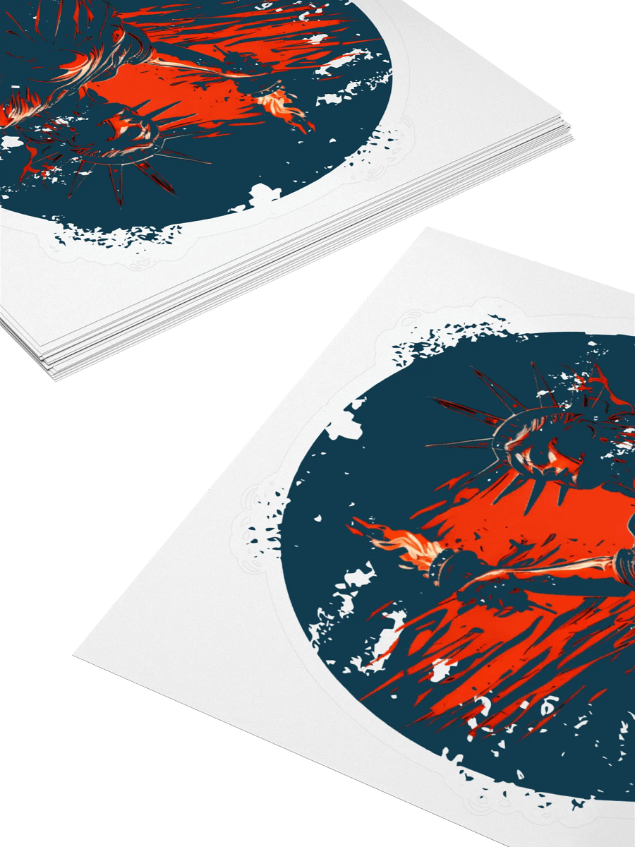 Lady Liberty's Radiance Sticker product image (4)