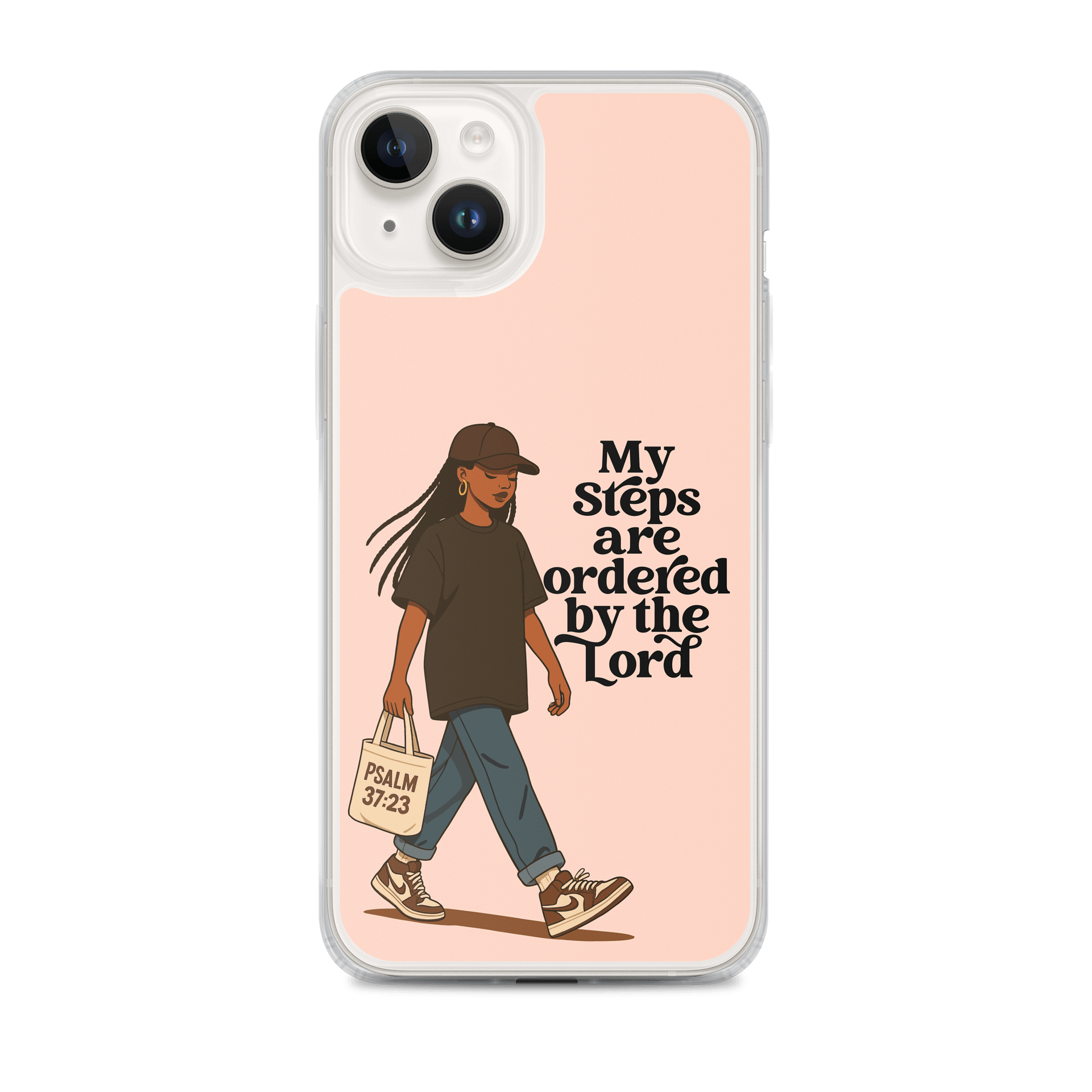 My Steps Are Ordered by the Lord iPhone Clear Case product image (1)