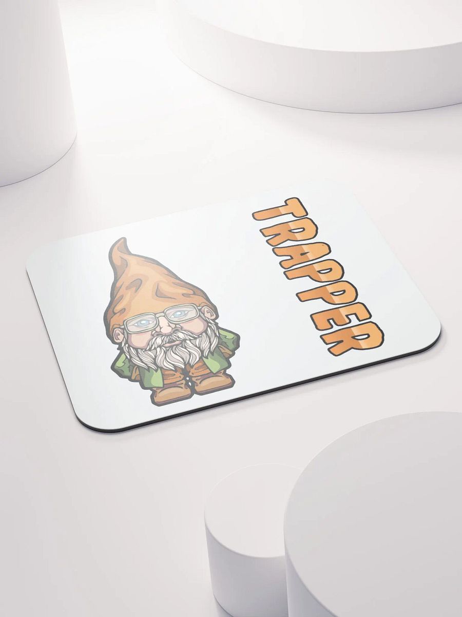 Trapper Logo Mouse Pad - White Background product image (4)