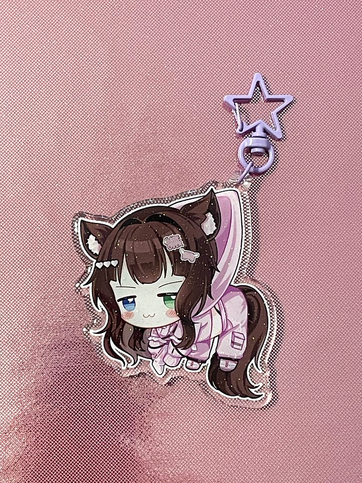 KrazyCandyCat Dangling Keychain product image (1)