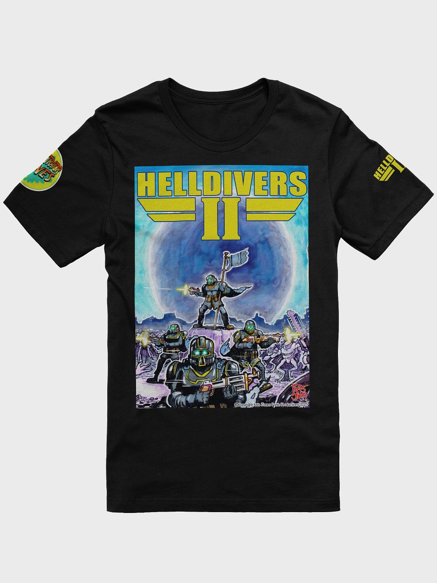 HELLDIVERS II Fan Art Custom Deluxe T-Shirt product image (1)