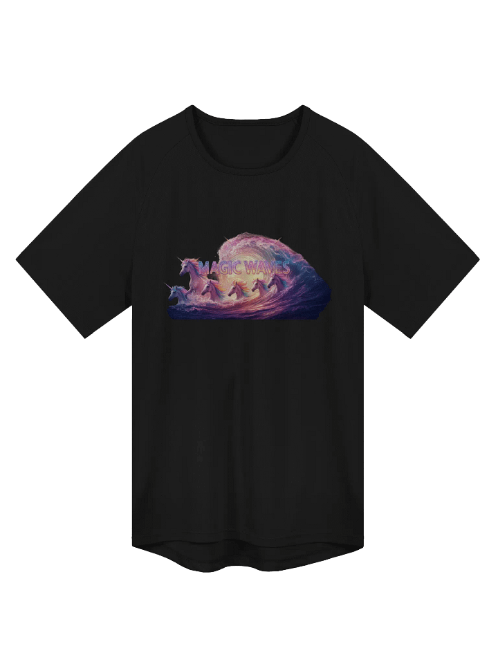 Gradient Waves Unisex Sports Jersey - Unicorn Waves product image (3)