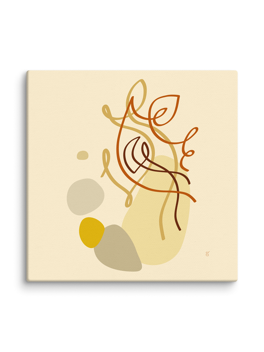 Earthy Elegance Canvas Collection - Abstract Image No. 4 product image (2)