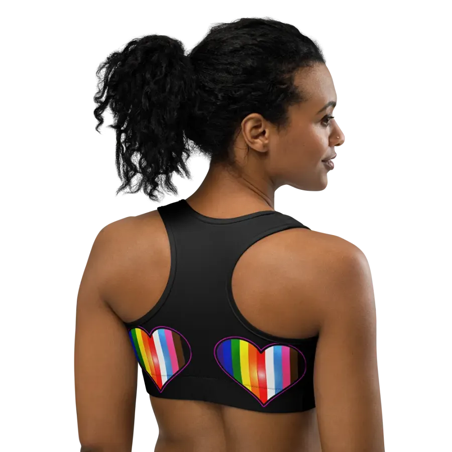 Love is Love Sports Bra product image (4)