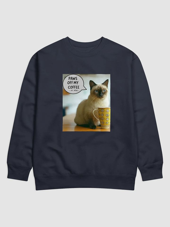 Coffee Catitude Sweatshirt product image (6)
