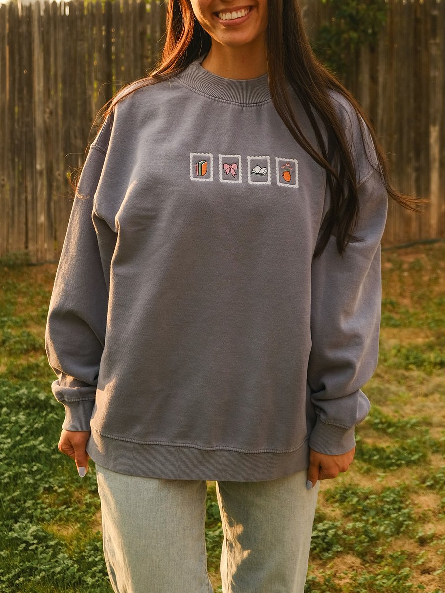 Bookish Postage Sweatshirt product image (1)