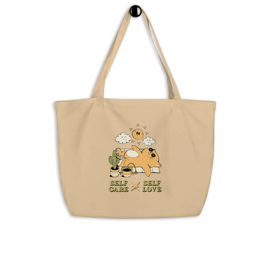 Self Care is Self Love Comfy Tote Bag! product image (13)