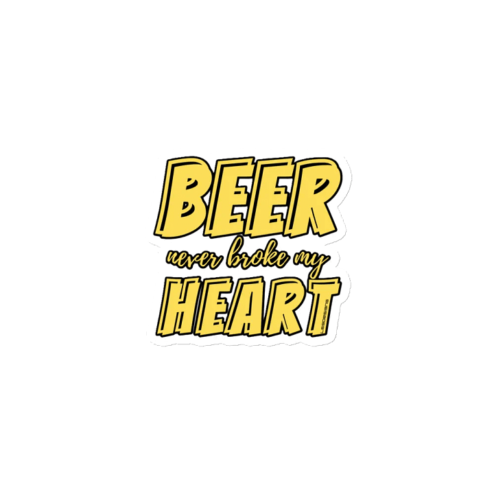 BEER NEVER BROKE MY HEART product image (1)