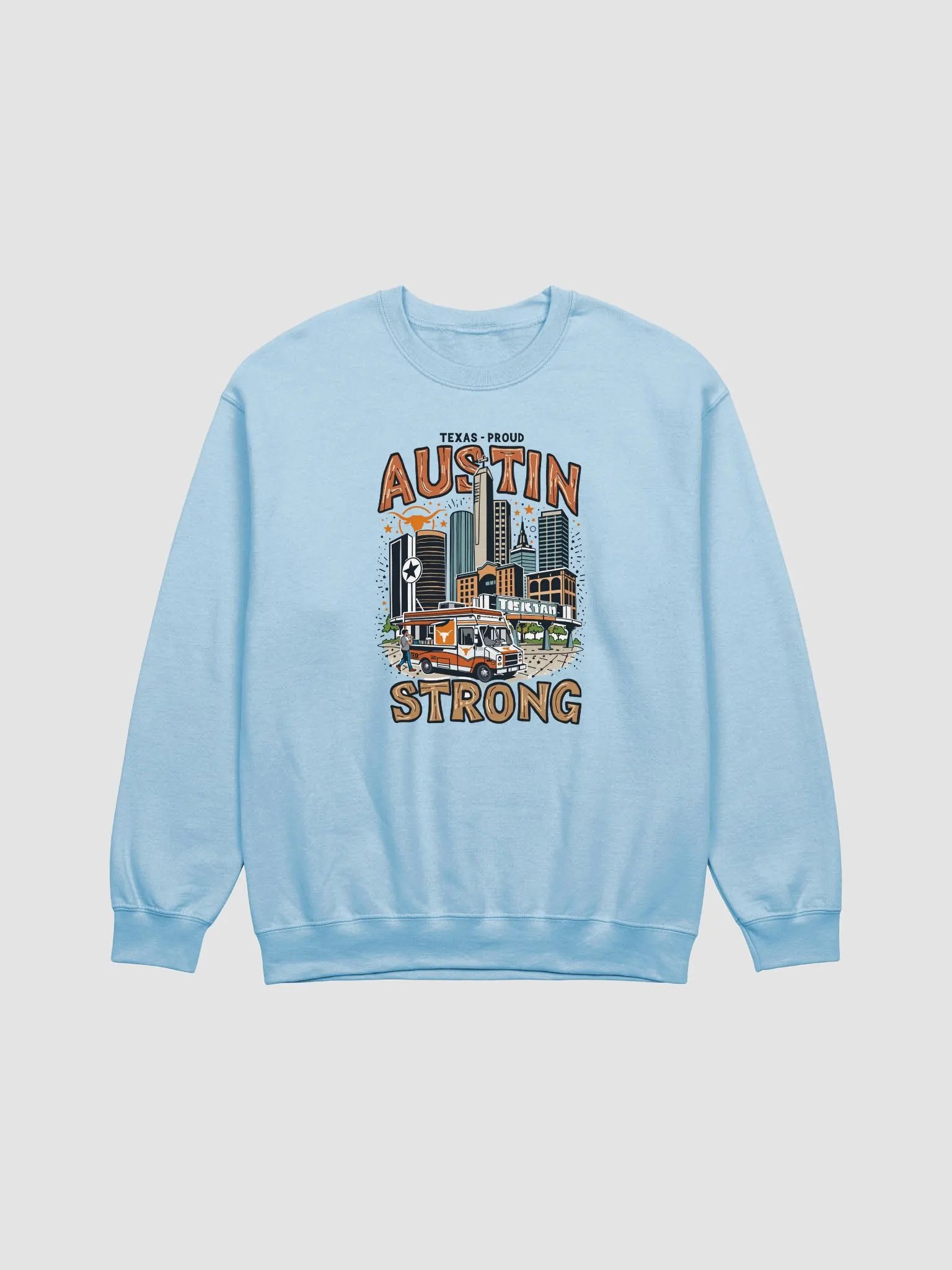 Austin Strong Cityscape Sweatshirt product image (2)