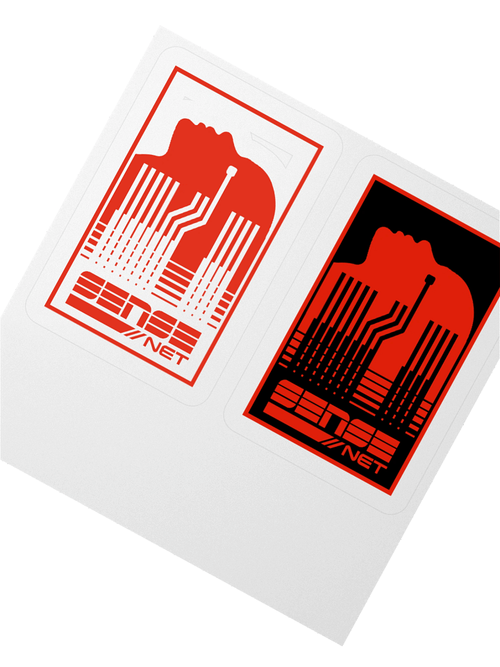 Sense/Net Logo Version 4 Stickers (red & black) product image (5)