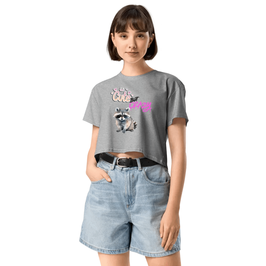 Cute But Crazy Cropped Tee product image (71)