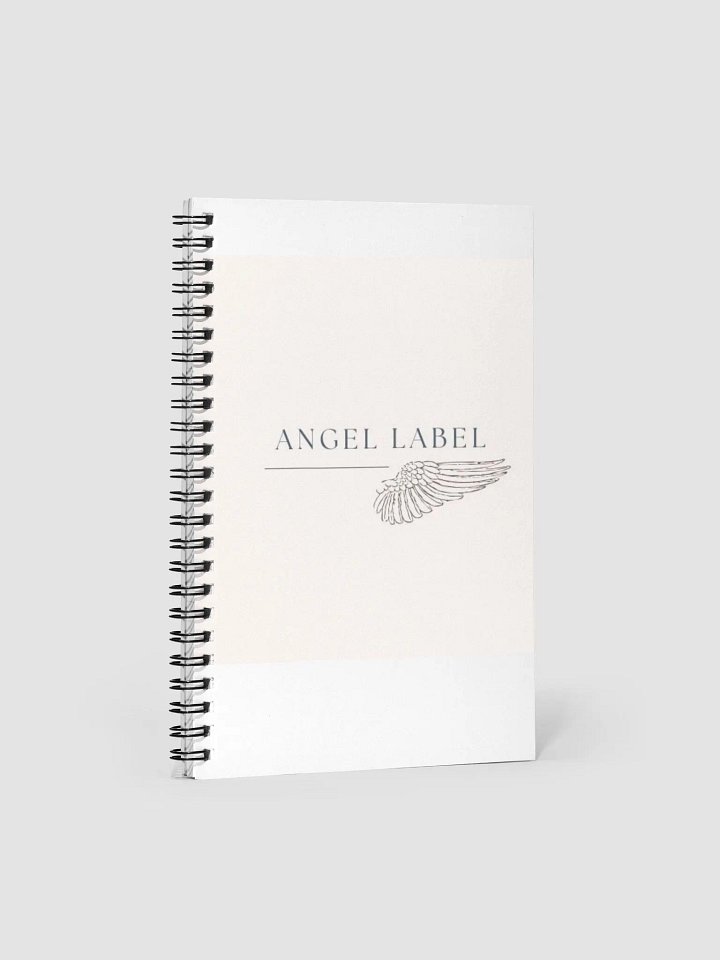 Angel Label Spiral Notebook product image (1)