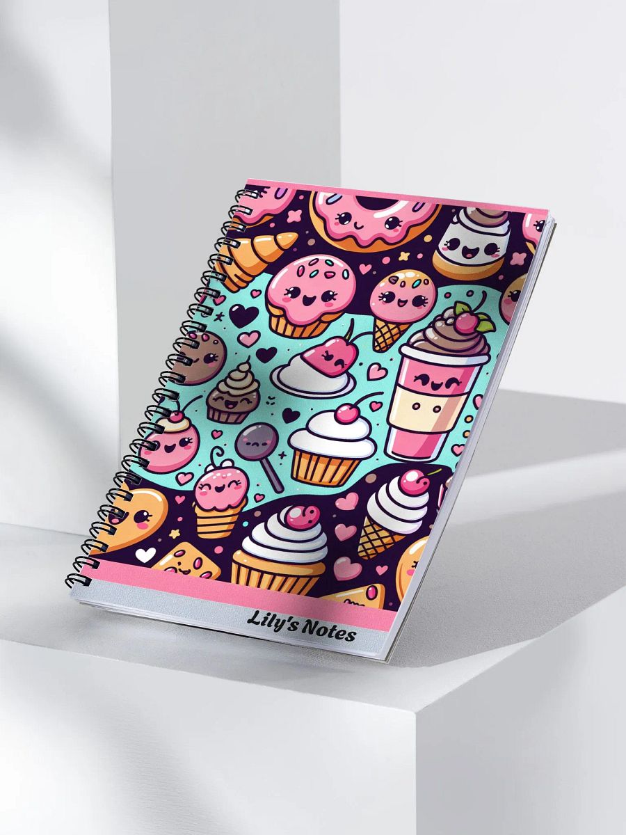 Lily's Notes Cute Desserts Notebook product image (3)
