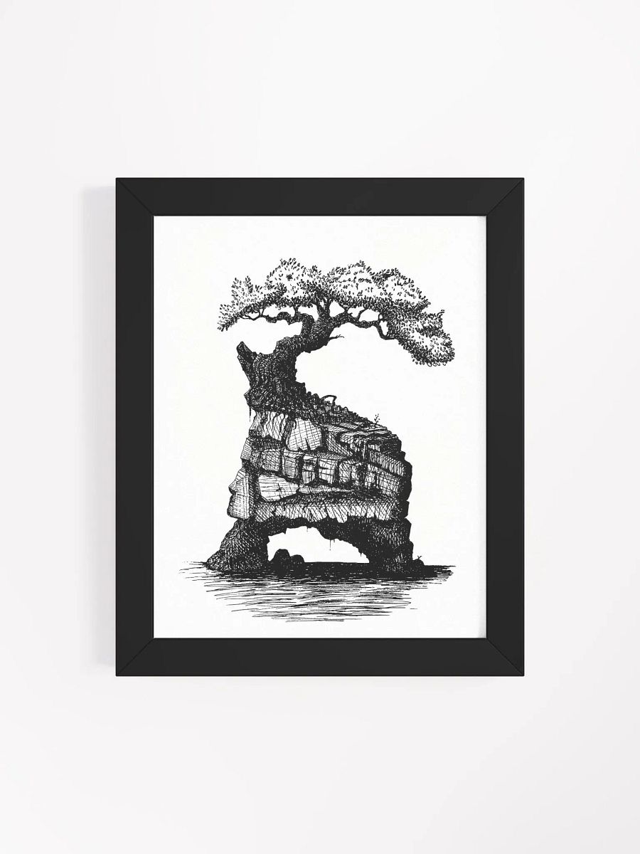 "A Rock" Framed Print product image (4)