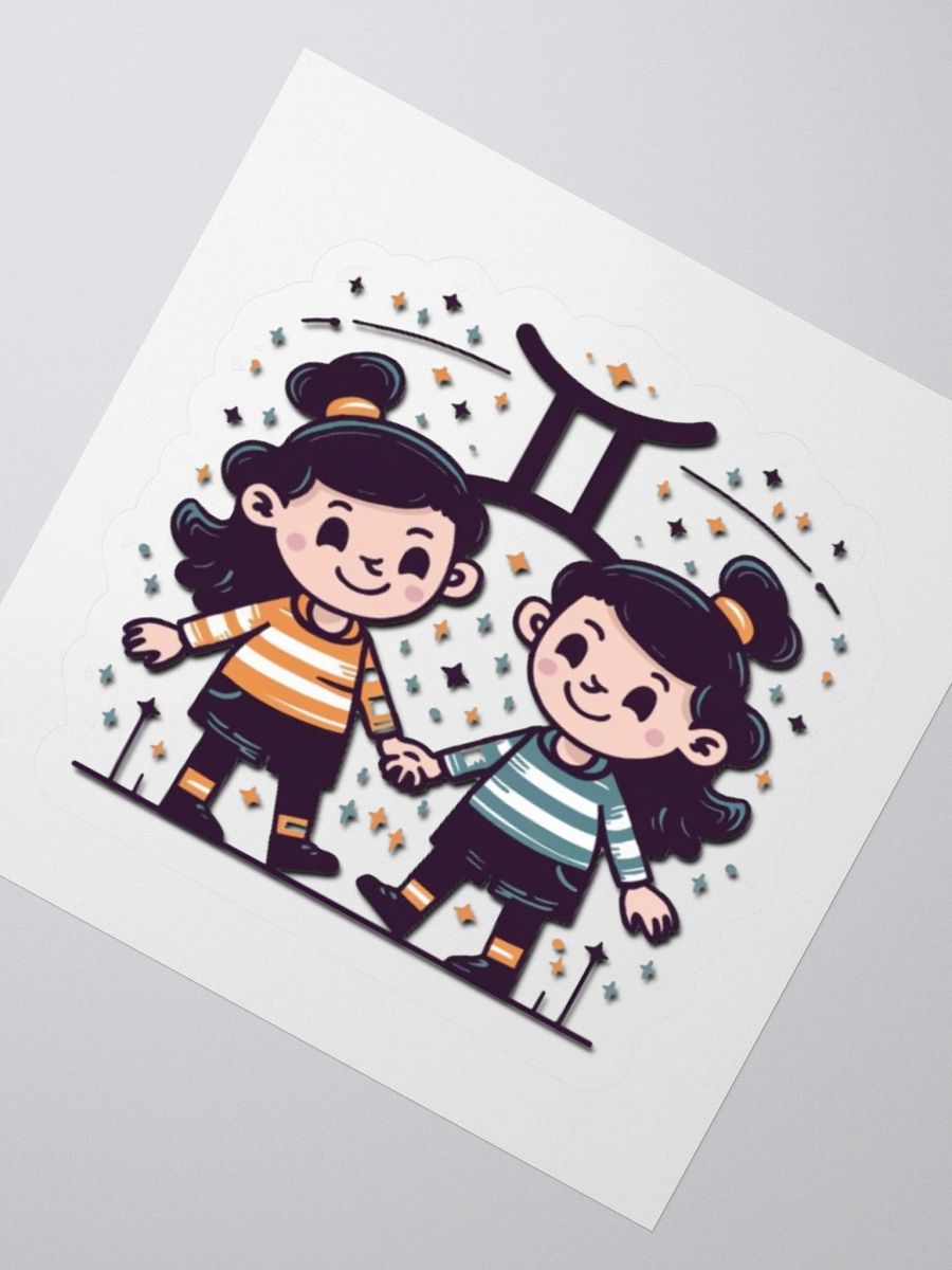 Gemini Twins Sticker product image (4)
