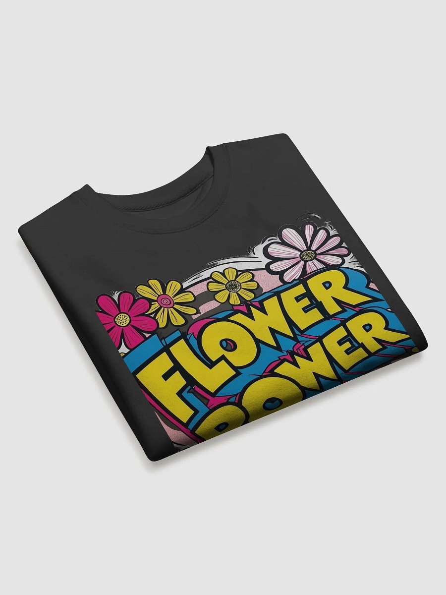 Psychedelic Flower Power Sweatshirt product image (3)