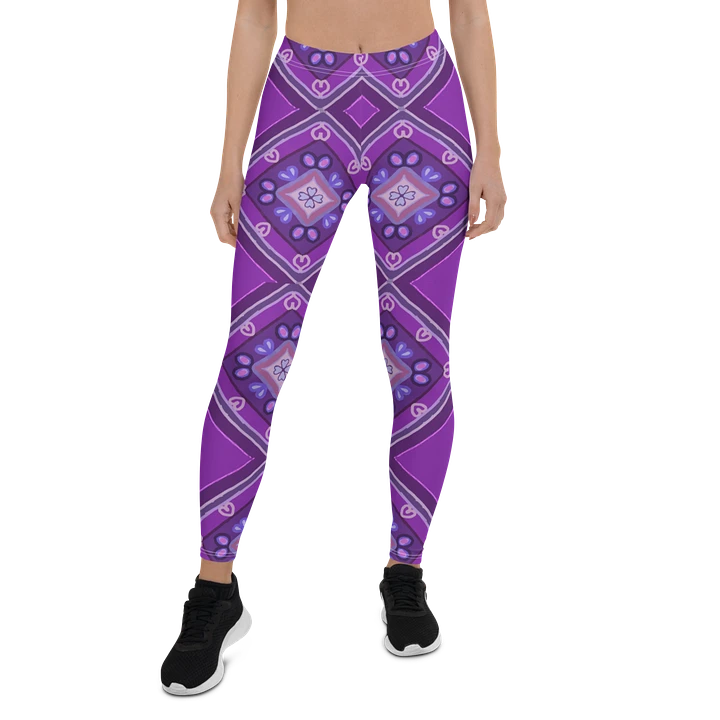 Purple_pattern Leggings product image (1)