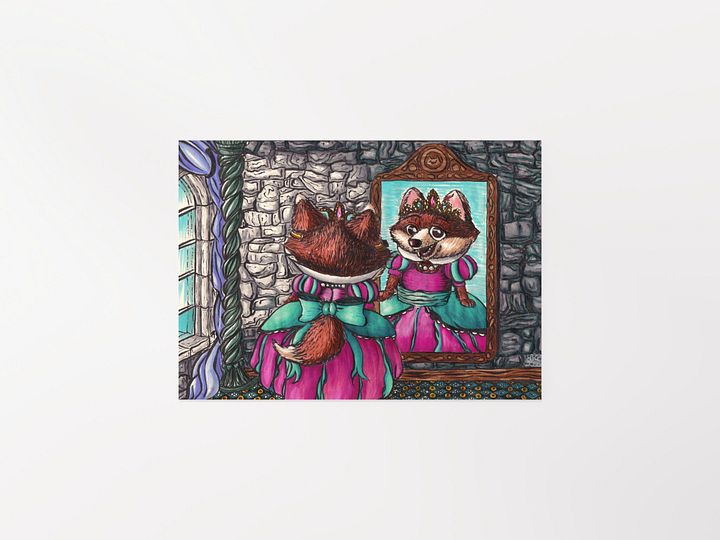 Fox Princess Print product image (1)