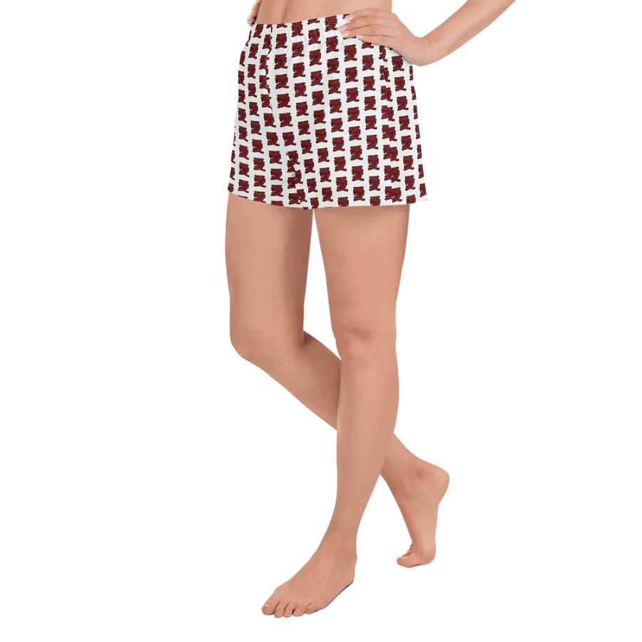 Red Women's Kanji Shorts product image (4)