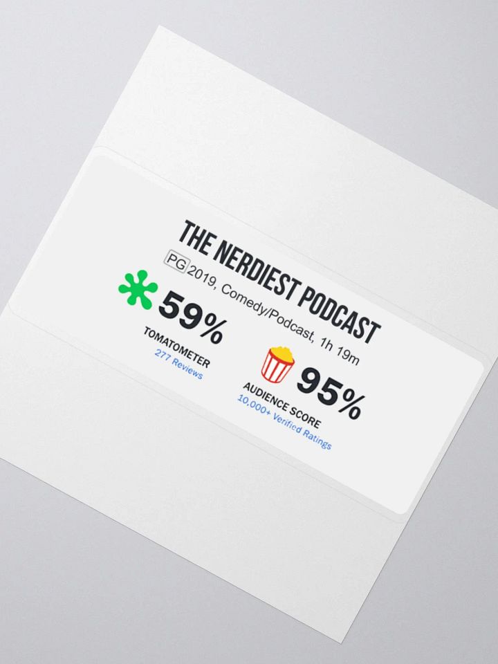 TNP Audience Score Sticker product image (5)