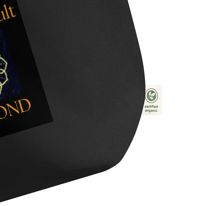 Lotus Serenity Organic Tote_Black product image (2)