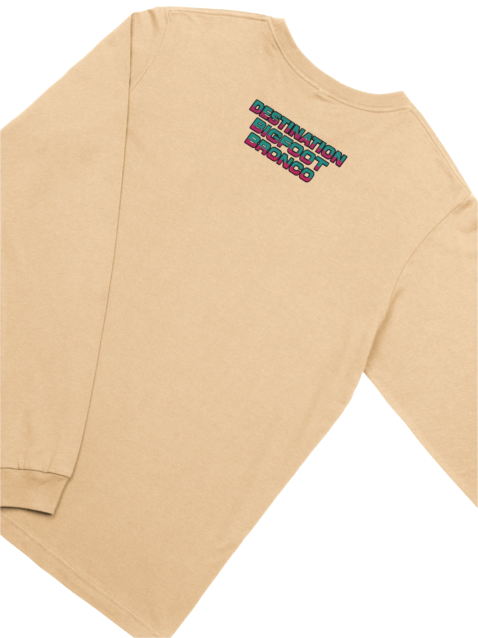 2025 Bronco Beach Bash Ocean City / Destination Bigfoot Bronco Collab Full Frontal Long Sleeve Bella+Canvas Supersoft T-Shirt (Multiple Colors Available) product image (59)