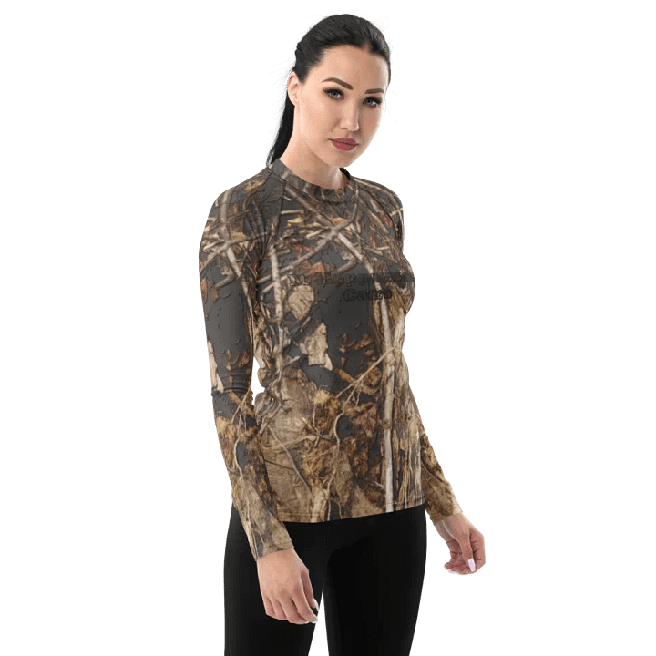 Women's Rash Guard - Dead Split - It Happennnns Camo product image (1)