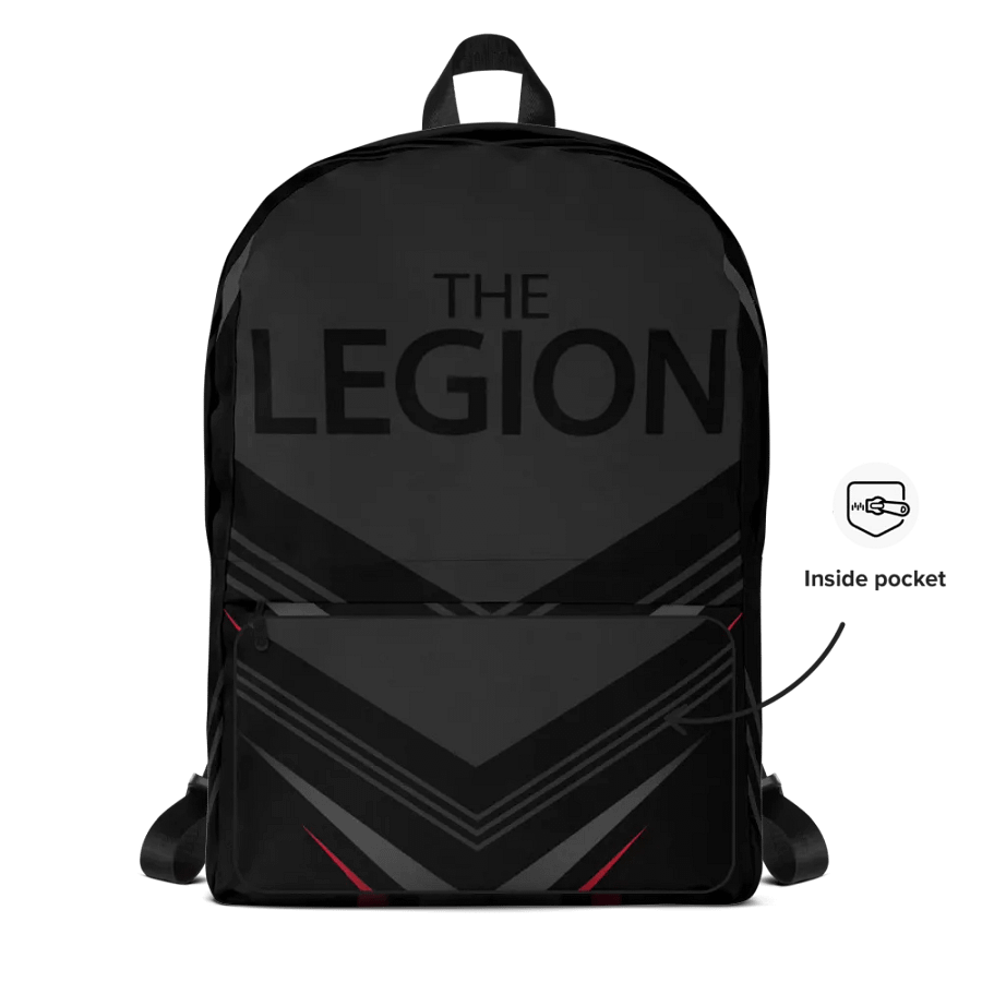 The Legion Back Pack: Black Edition product image (4)