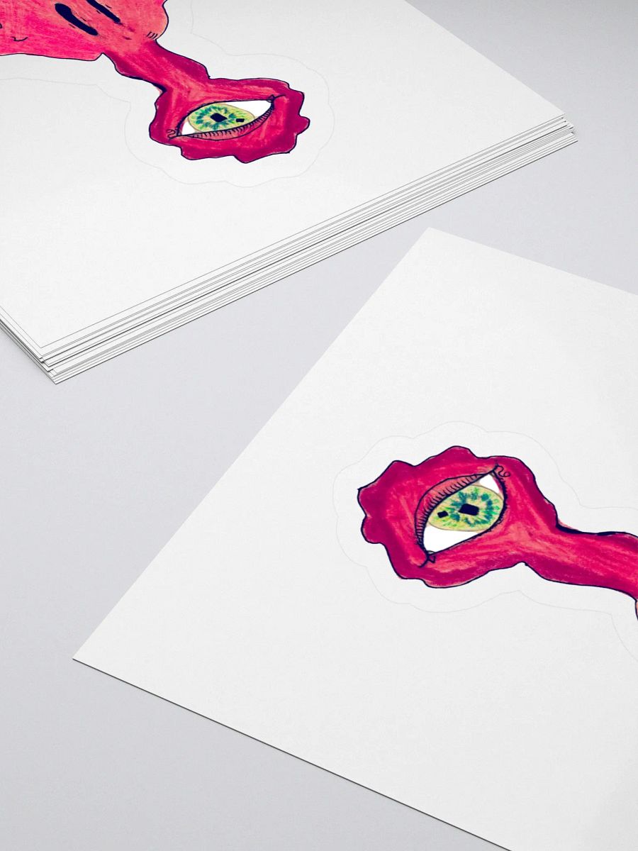 Cyclops Cutie (Probably Not a Threat) Stickers product image (4)