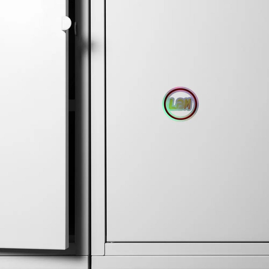 Sticker Holographique LBM product image (5)