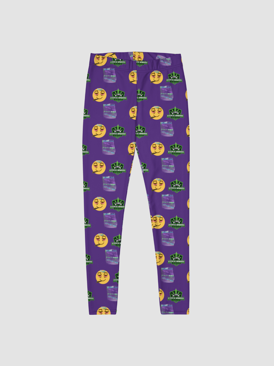 [keepcalmimhigh] purple Leggings product image (1)
