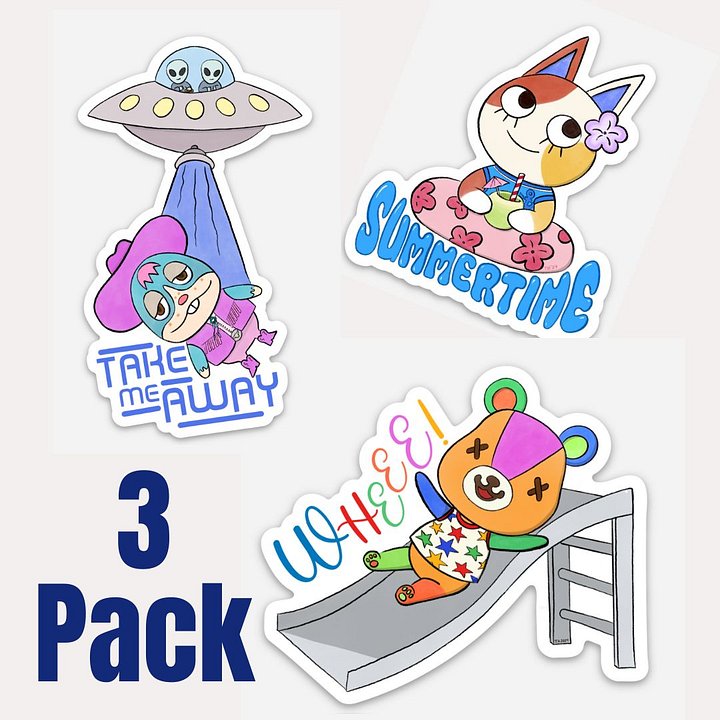 ACNH Sticker 3 Pack product image (1)